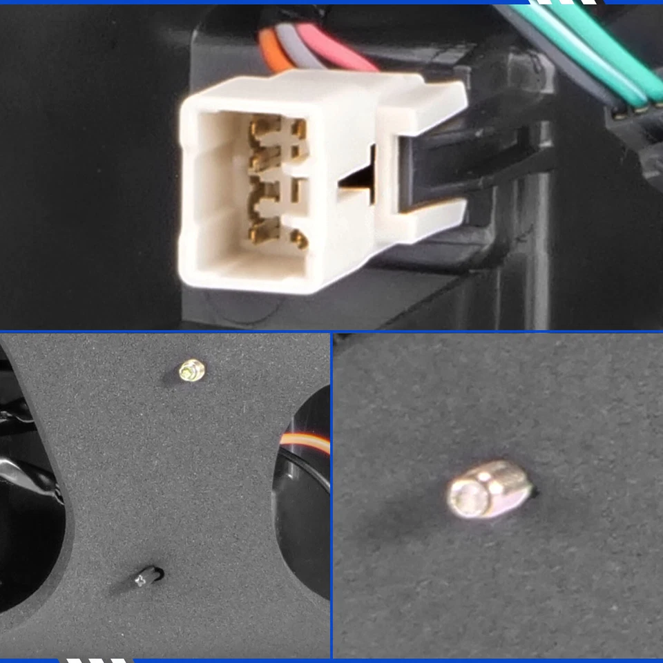 For 10-16 Hyundai Genesis Coupe 2DR Black LED Light Tube Taillights Pairs Foto 4 de 4