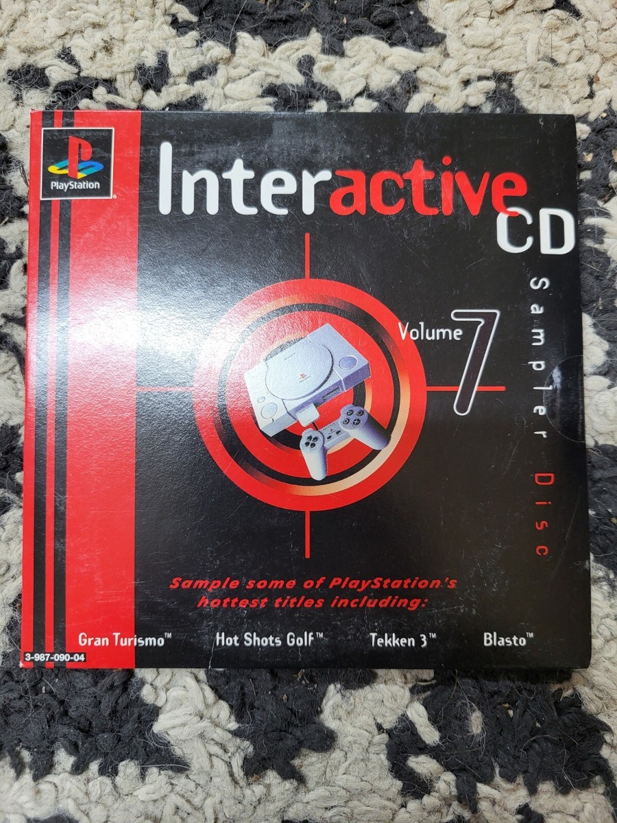 PS1 Interactive CD Sampler Disc Volume 7 Unopened Factory Sealed