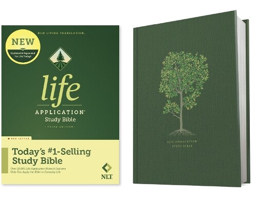 Tyndale NLT Life Application Study Bible, Third Edition, Hard (Copertina rigida)