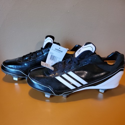 Adidas Dk Lightning Metal Low Mens Baseball Cleats Size 11.5 Black White NWOB eBay