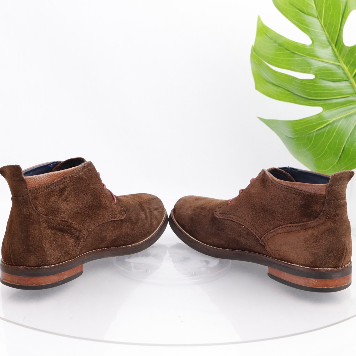 Cole Haan Ogden Chukka Boots Brown Lace Up Sz 11.5 Cole Haan Ogden Stitch Suede Chukka Boot size | Mercari main image 4