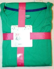 Joe Boxer Women's 3-Piece Short Longsleeve Top Pajama Set Candy Love Bear Dog