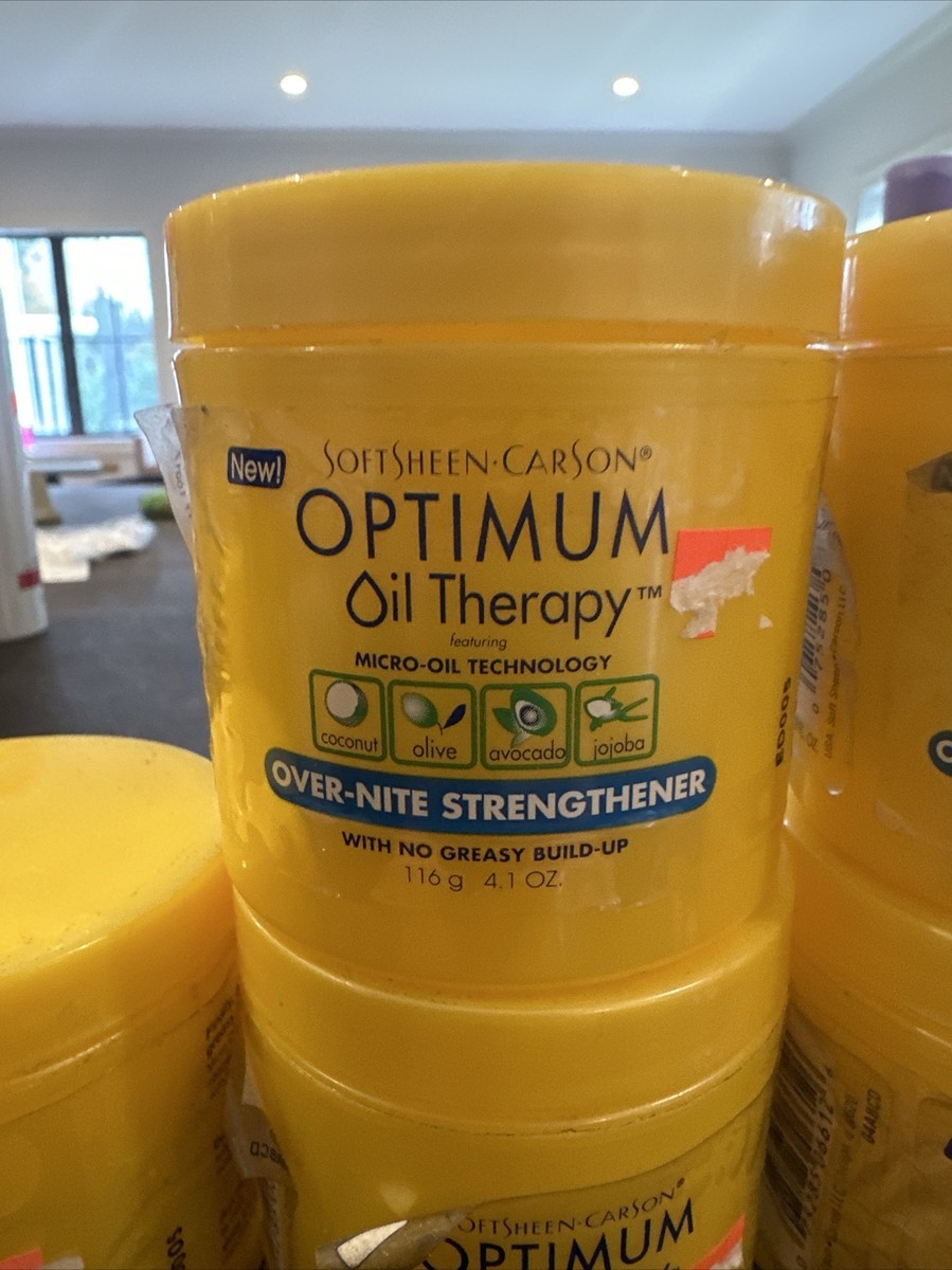 Soft sheen Carson optimum oil therapy over-nite strengthener AS IS