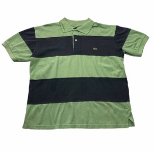 green lacoste polo