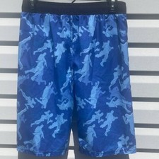 Fortnite Swim Shorts for Youth Blue Sz 28 Waist Board/Surfer Shorts