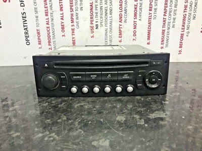 CITROEN PEUGEOT RADIO STEREO CD PLAYER HEAD UNIT RD4 WITHOUT CODE | eBay