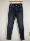 J.CREW 9" High-Rise Toothpick Jean In Charcoal Wash Size 28 — photo 3