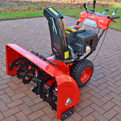 Schneefräse Benzin Elektrostart 15 PS 106 cm ArbeitsbreiteSchnee Räumer Schieber - Bild 5 von 12