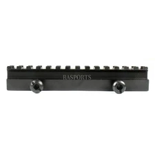 See-Thru High 3/4 inch Riser Base Picatinny Weaver Rail Scope Mount 14 Slot