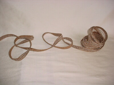 14Y KRAVET COUTURE TA5189 BRONZE ANTIQUE GOLD GIMP BORDER UPHOLSTERY TRIM 
