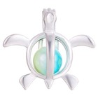 New Listing10pcs Bright Silver Turtle Charms Pearl Cage Locket Beads Cage Pendant Jewelry M