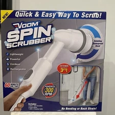 Voom Spin Scrubber- Cordless and Powerful way to scrub Cleaning Cordless Extends