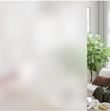 Frosted Window Privacy Film Heat Control UV Blocking 29.5  Wx78  L