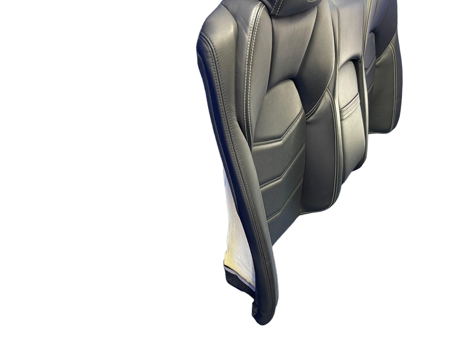 2012-2019 MASERATI GRANTURISMO OEM REAR UPPER SEAT CUSHION BLACK LEATHER
