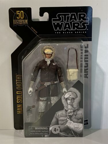 Han Solo Hoth Star Wars The Black Series 50th Lucas Films Hasbro F1311 - Picture 1 of 5