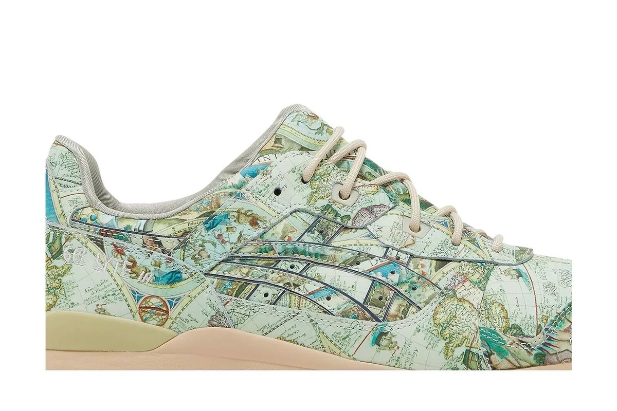 atmos × Asics GEL-LYTE 3 Aged Map 1201a856-300 Men's Size | eBay