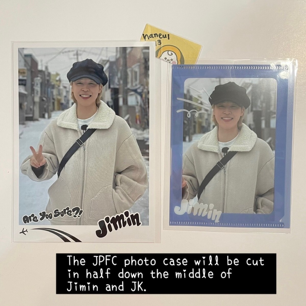 BTS JIMIN JUNGKOOK ARE YOU SURE?! JPFC UMS Weverse photo POB
