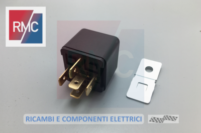 Set 5 Relè Auto 12V 40A - SPDT 5 Pin Con Fusibile, Per Luci, Ventole, Alzacristalli