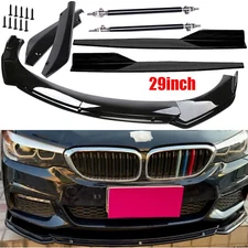 For BMW Front Bumper Lip Splitter Spoiler Body Kit Side Skirt