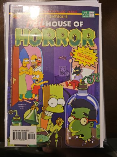 BART SIMPSON'S TREEHOUSE OF HORROR #4 (Comic Book, 1998, Bongo) The Simpsons - Picture 1 of 1