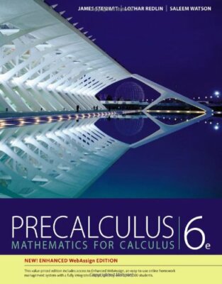 Precalculus Mathematics For Calculus - James Stewart | eBay
