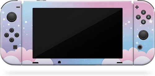 Blue Clouds Skin Compatible with Nintendo Switch Skins Decal Blue Pastel - Picture 6 of 8