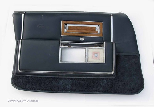 1980-1991 Cadillac Fleetwood Brougham Front Left Driver's side Blue Door Panel - Picture 10 of 10