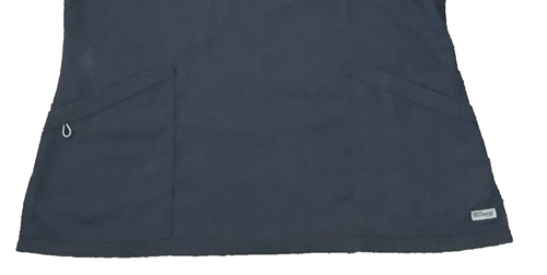 Barco Uniforms Scrubs Top Women’s XL Steel Blue Gray’s Anatomy NWT - Picture 5 of 6