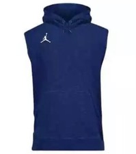 Nike Jordan DRI-FIT Sleeveless Training Hoodie Navy Blue Men's Sm DQ7946-401