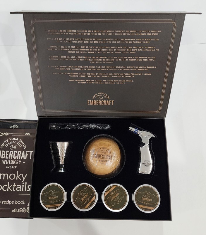 Embercraft - Burbon Smoker Kit With Torch
