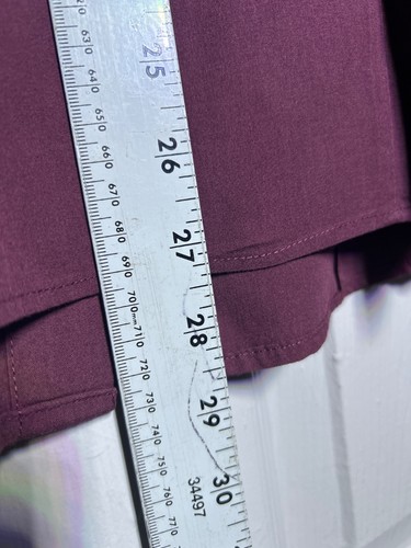 Camisa Roper Western Pearl Snap Mujer Grande Borgoña Country Rodeo Vaquera - Imagen 7 de 7