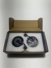 FATECIM 2” LED Turn Signals Amber White Smoke Lens for Harley 1157 Turbine