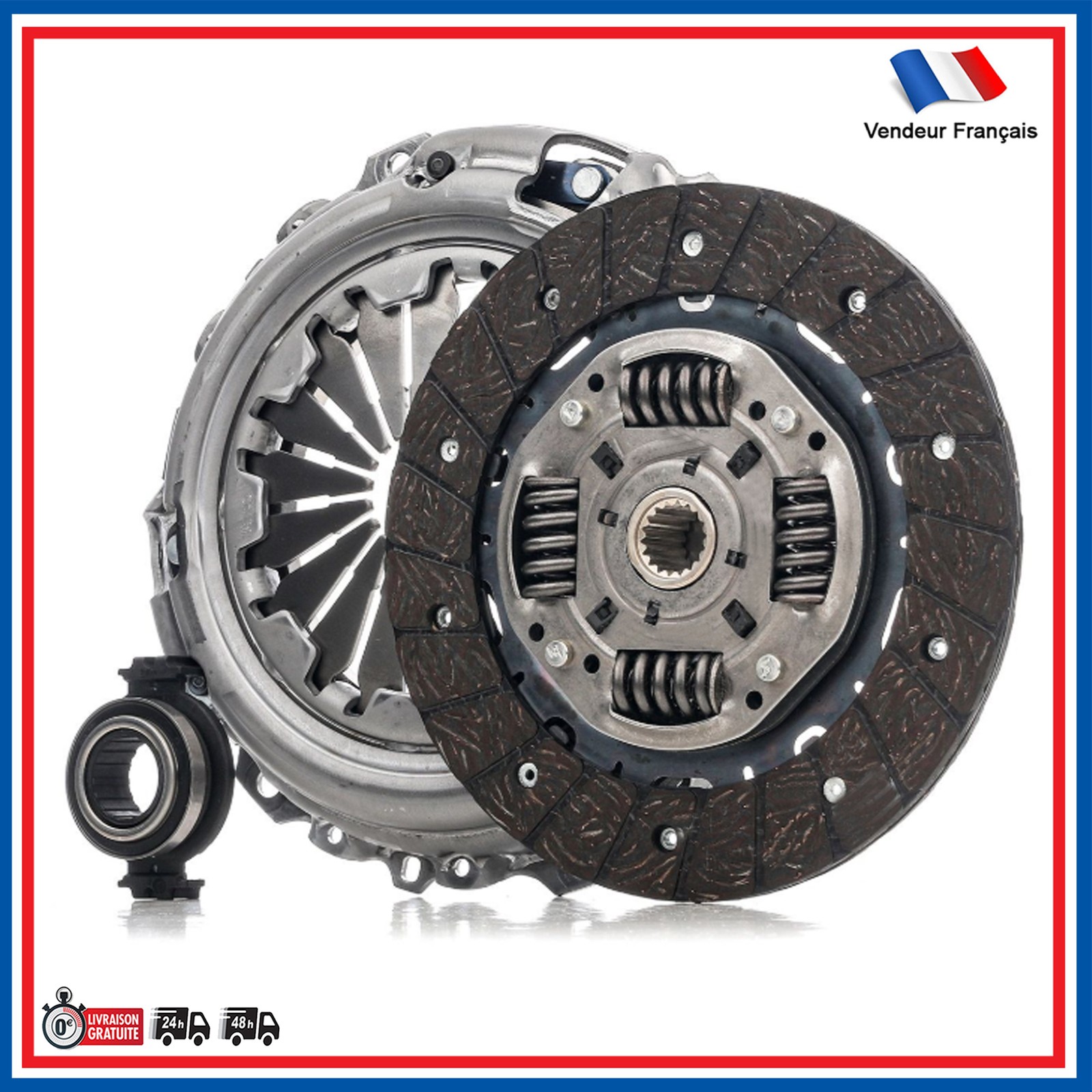 Kit d'embrayage complet avec butée pour Peugeot Partner Tepee 1.6 VTi 2050R6
