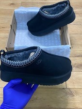 UGG Tasman Tazz II Platform Black Size UK 10 Brand New In Box