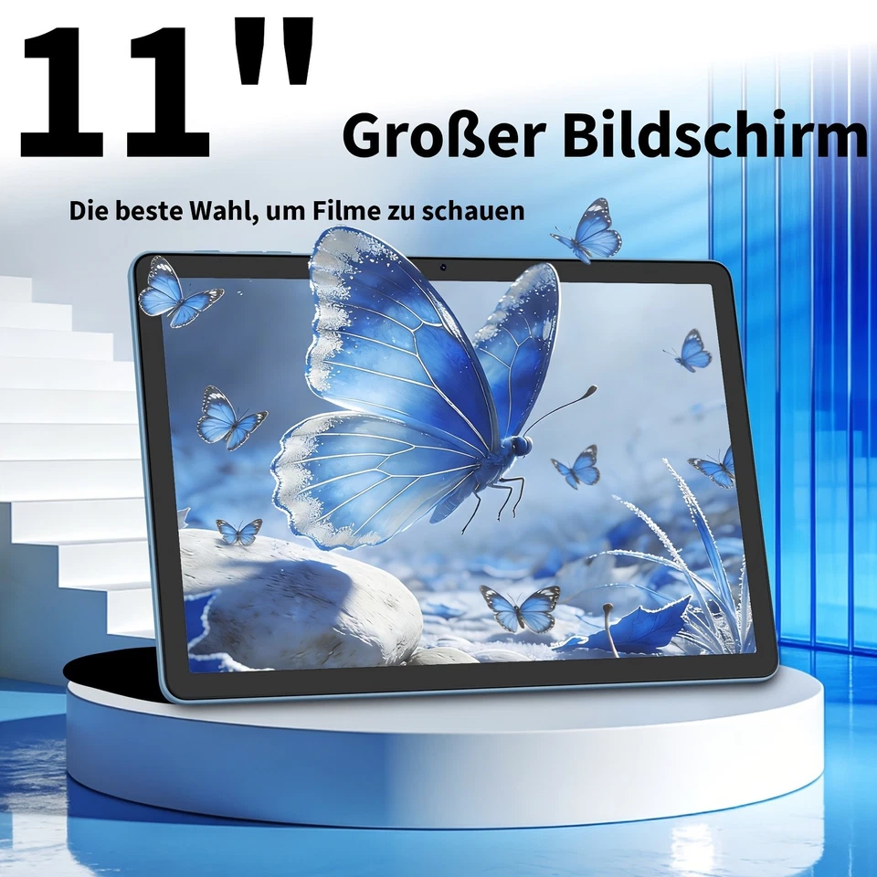 Tablette JJGJ Tab P80 Android 15 11 pouces 24 Go + 256 Go Gemini AI 8800 mAh ... - Photo 2/4