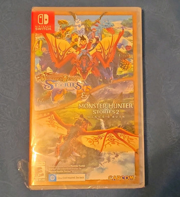 Sealed Capcom Monster Hunter Stories Collection Nintendo Switch