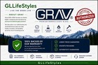 GRAV® HELIX™ CLEAR BEAKER BASE WATER PIPE, HOOKAH BONG, NEW WITH SLIGHT BLEMISH — photo 7