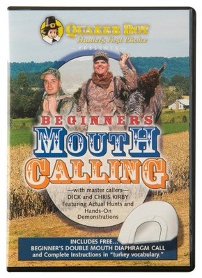 Quaker Boy - Beginner's Mouth Calling with Call DVD, Multi - - New - See con...