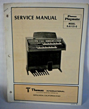 VTG Thomas Playmate Model R-A1131-0 Organ Schematic Service Manual Book Original