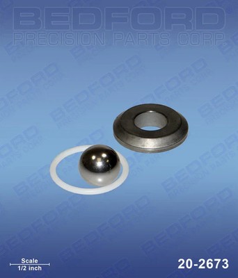 Intake Seat Kit 15/16'' Replaces Graco 239-922