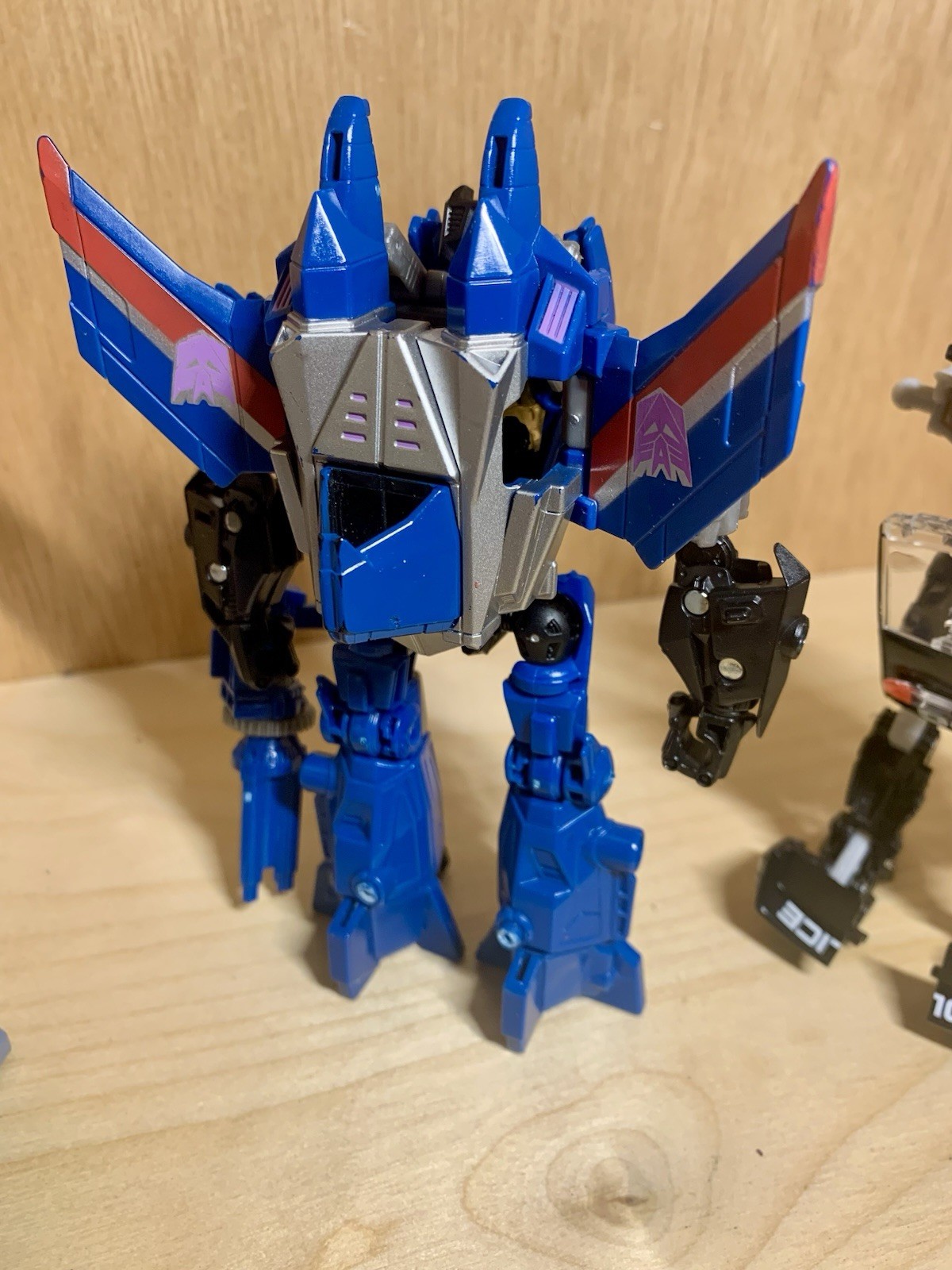 Transformers Incomplete Lot Of (3) Deluxe Thundercracker~Studio Barricade~Jazz