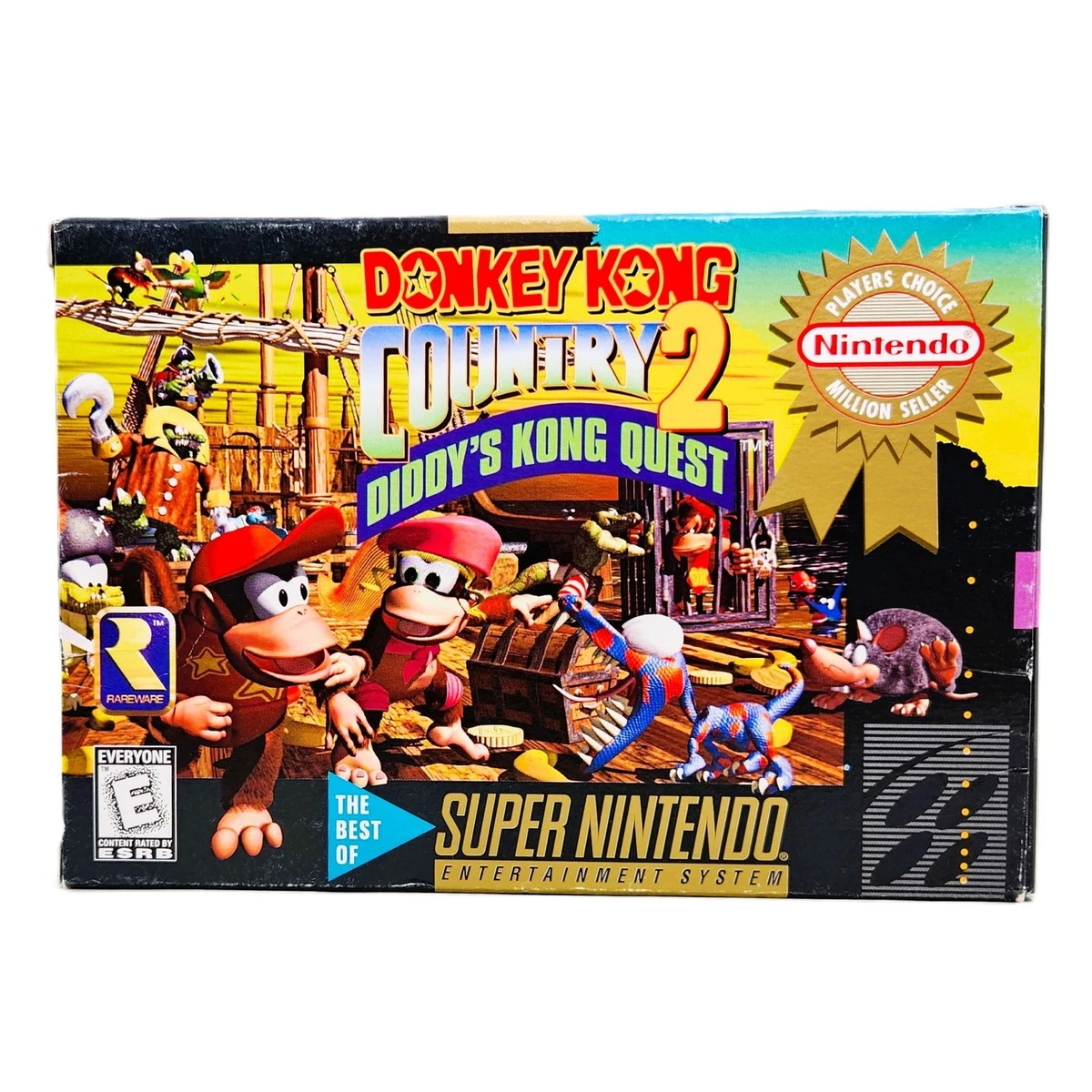 Donkey Kong Country 2: Diddy's Kong Quest Video Games for sale - eBay