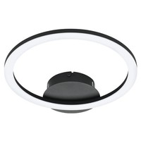 Moderne Flache Deckenleuchte 1X12W Led 1000Lm IP20 3000-6500K Weiß Schwarz