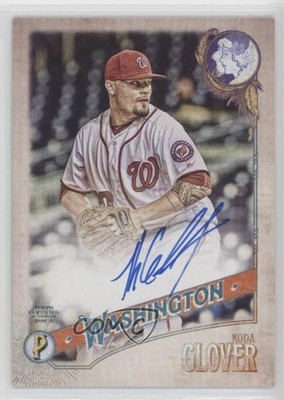 2018 Topps Gypsy Queen Gypsy Queen Logo Swap 8/99 Koda Glover #GQA-KG Auto n1u