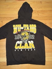 Wu Tang Clan Limited Adult Large Black Hoodie Hooded Sweatshirt Hip Hop