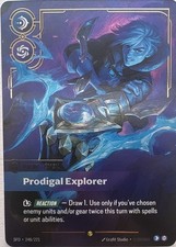 Prodigal Explorer riftbound リフトバウンド Ezreal - Prodigal Explorer #248 Prices | Riftbound Spiritforged