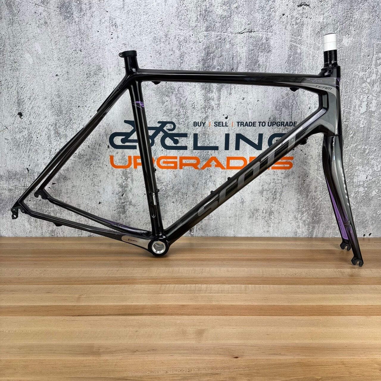 2011 Scott Contessa CR1 Team 56cm Rim Brake Carbon Frameset 700c 1539g