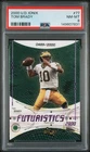 2000 U.D. IONIX #77 TOM BRADY ROOKIE RC 489/2000 PSA 8