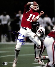 Otis Wilson Signed Chicago Bears Super Bowl XX 11x14 Photo Beckett