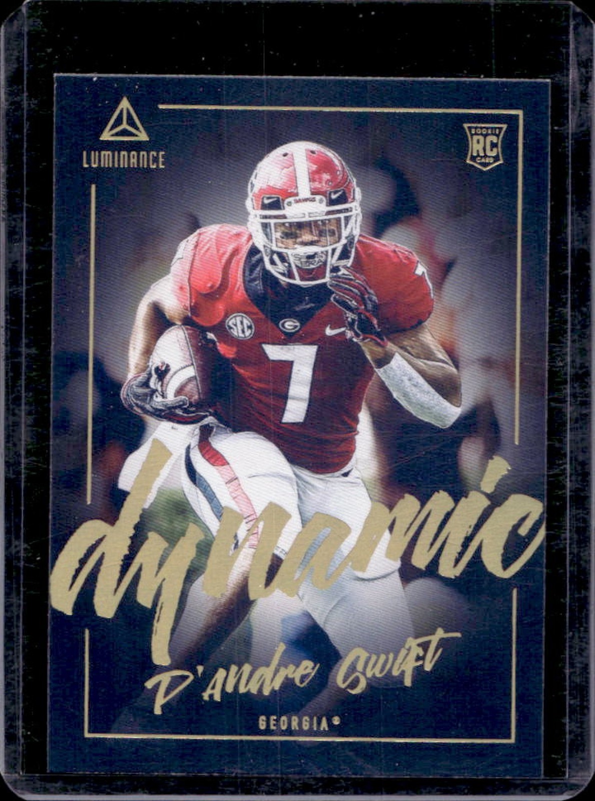 D'Andre Swift Panini Luminance Dynamic #DR4 Rookies